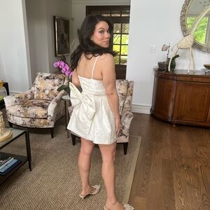 Elenora Mini Dress - Ivory